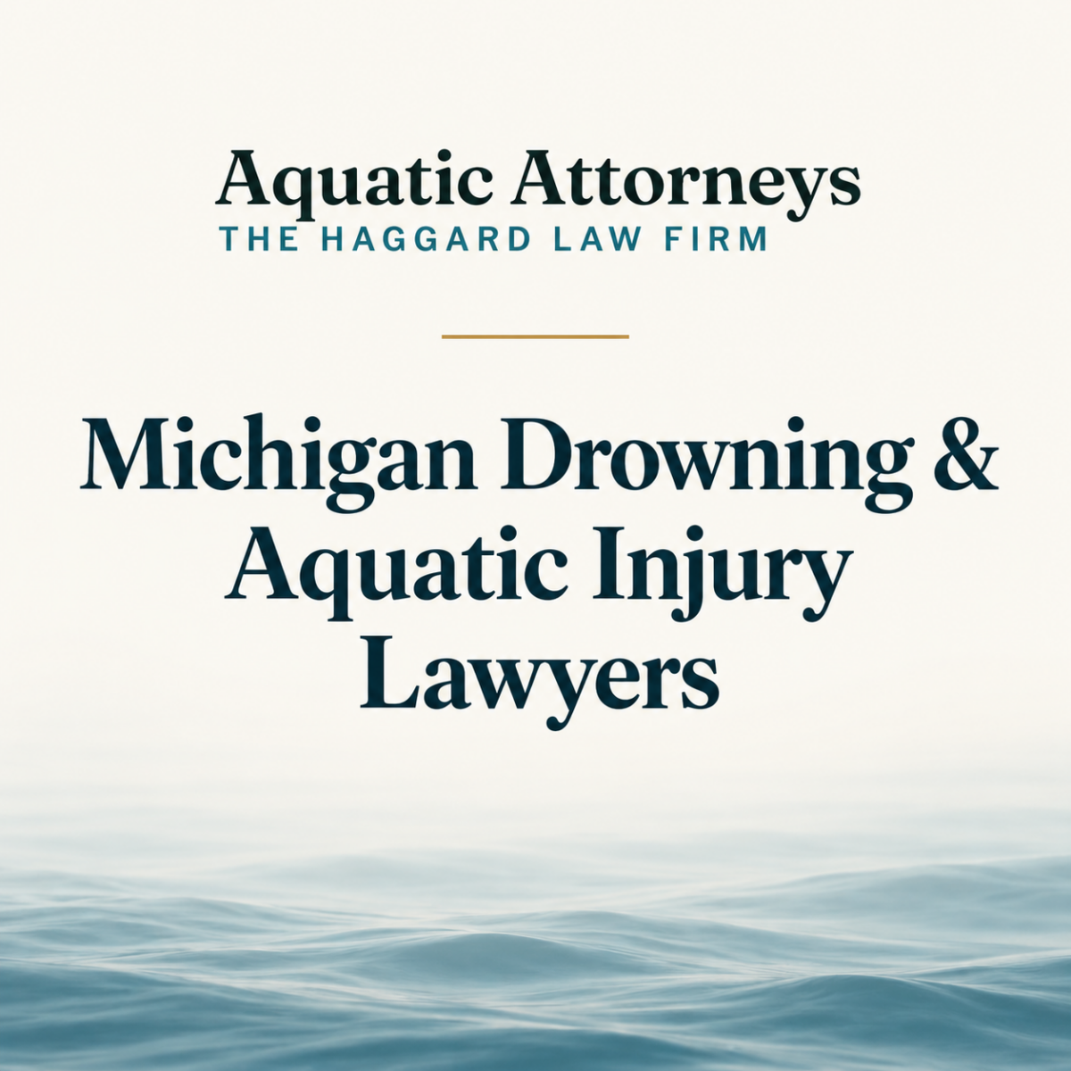 Michigan Drowning & Aquatic Injury Lawyers