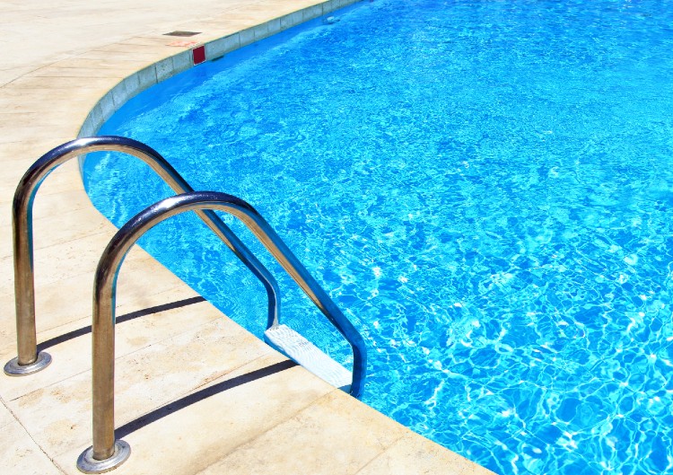 Resort Hotel Swimming Pool Ladder