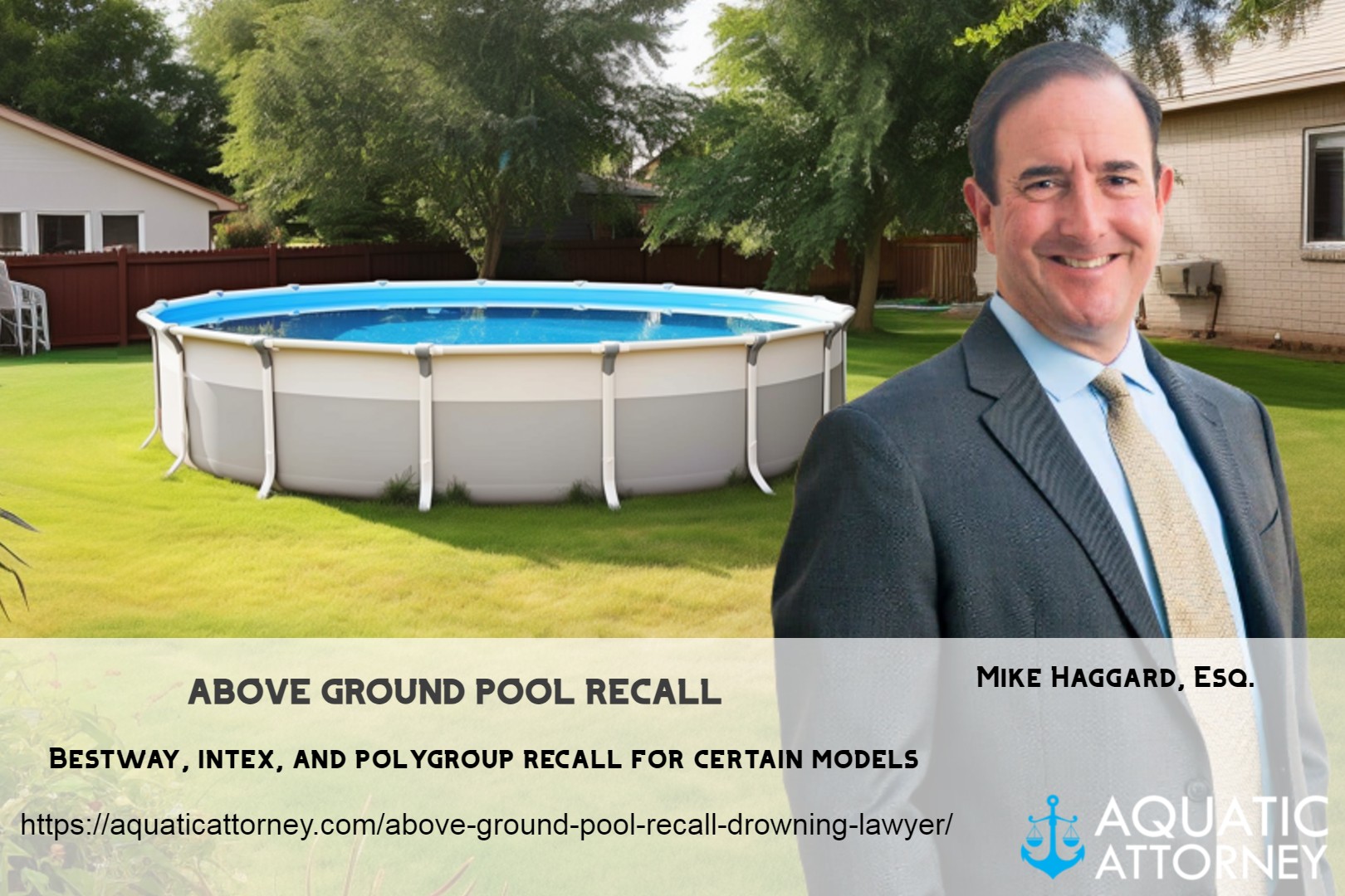 above ground pool recall